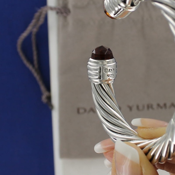 SOLD David Yurman CITRINE 10mm Hinged Bracelet - Picture 6 of 6